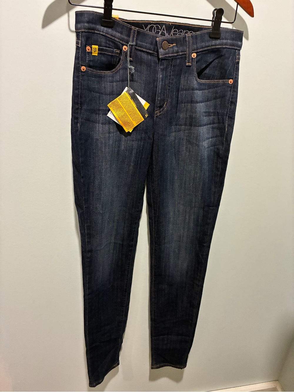 YOGA Jeans High Rise Skinny Size 27 New With Tags Inseam ~30 inches